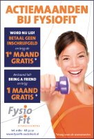 Actiemaanden advertentie Fysiofit