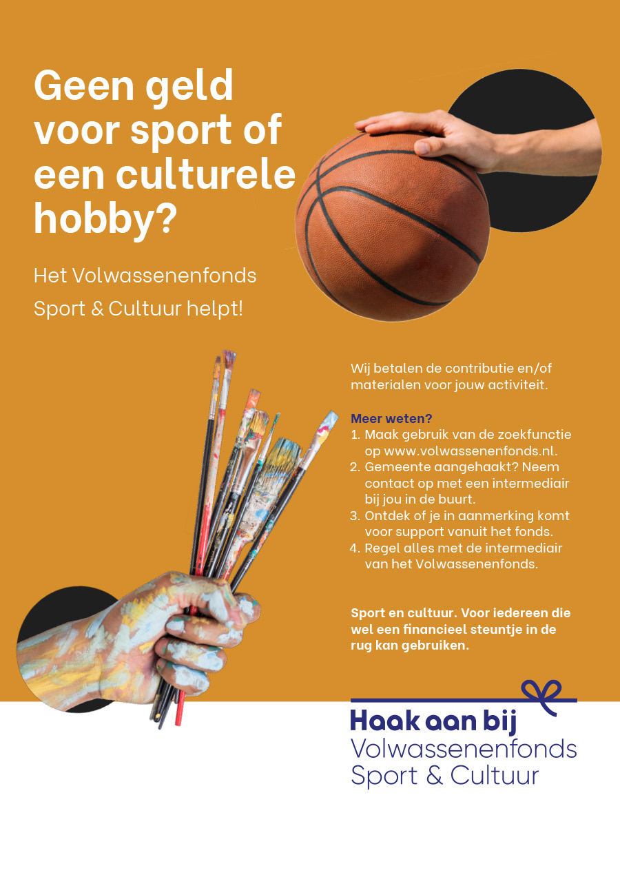 Poster volwassenenfonds